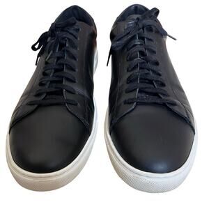 Oliver Cabell Low 1 Black Leather Sneakers Made Italy Size 47 EU US 13